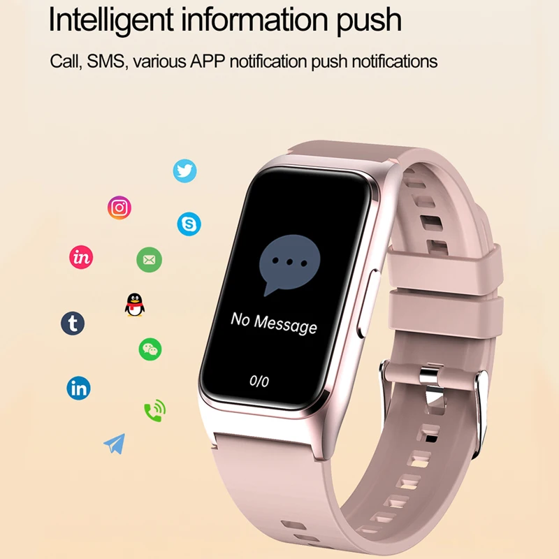 ECG + PPG ساعة ذكية الرجال ضغط الدم حمض اليوريك الدهون في الدم دعوة تذكير الصحة Smartwatch النساء مقاوم للماء لنظام أندرويد IOS 2025 #6