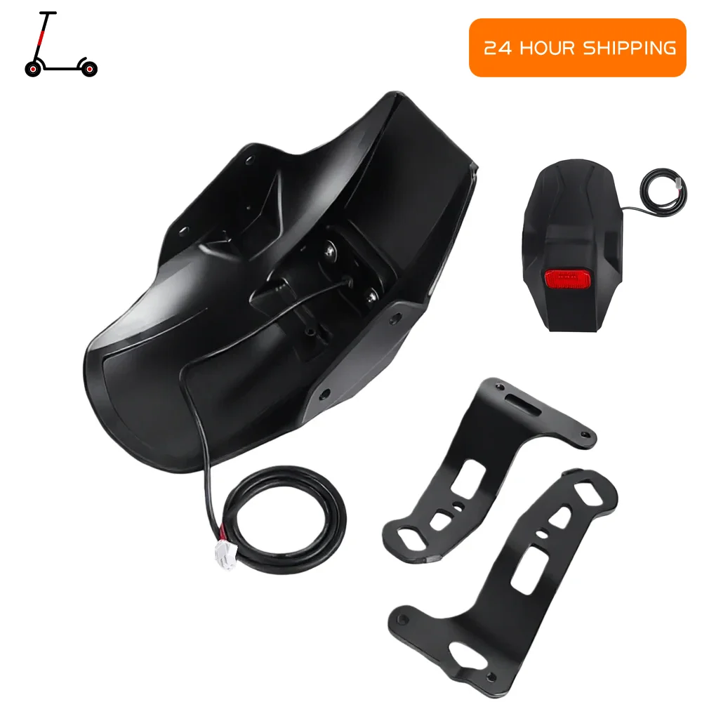 

Rear Fender with Taillight Bracket for KUGOO KuKirin G2 Master Electric Scooter Accessories Rear Mudguard Bracket Tail Lamp Part