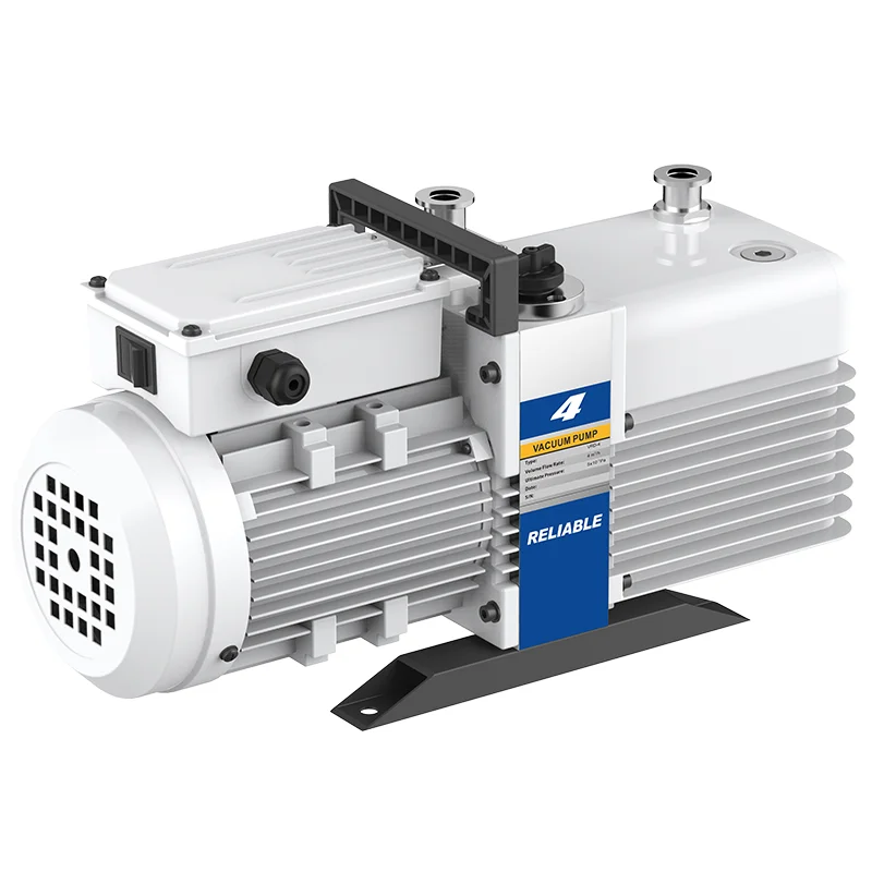 

High Vacuum 4.8m3/h 220V/380V Two Stage Sliding Rotary Vane Vacuum Pump for Laboratory