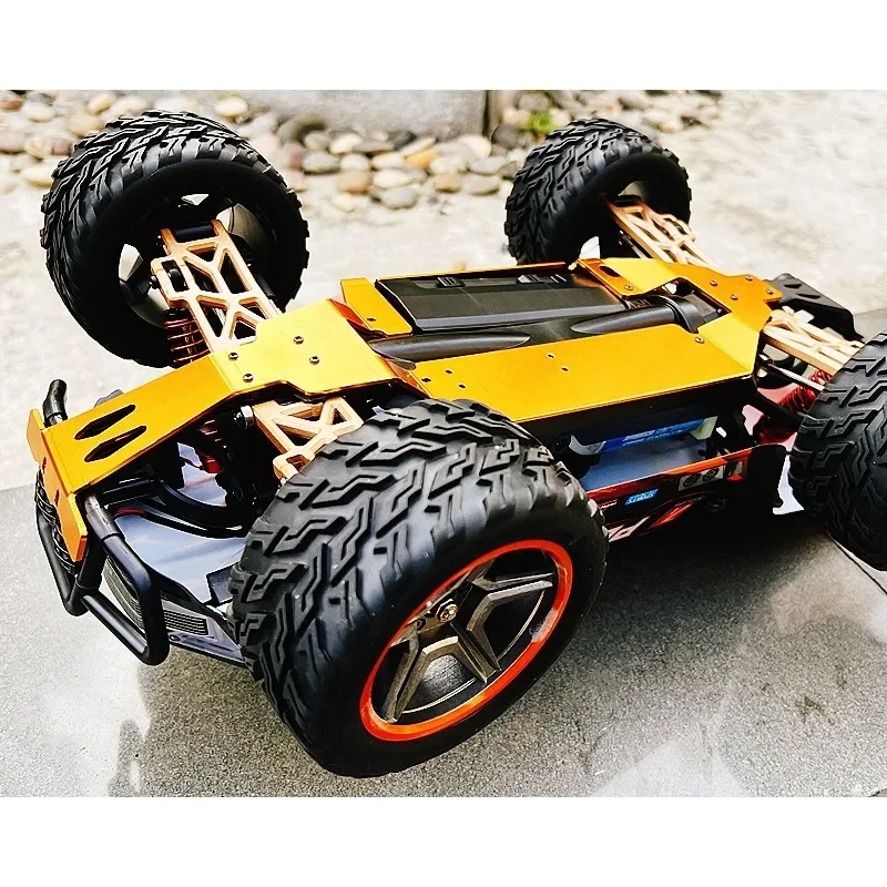 WLtoys 1/10 104009 104019   RC Car Modifizierte Metall-Ersatzteile 1/12 12402-A 12401 12403 12404 Chassisverstärkungskomponenten