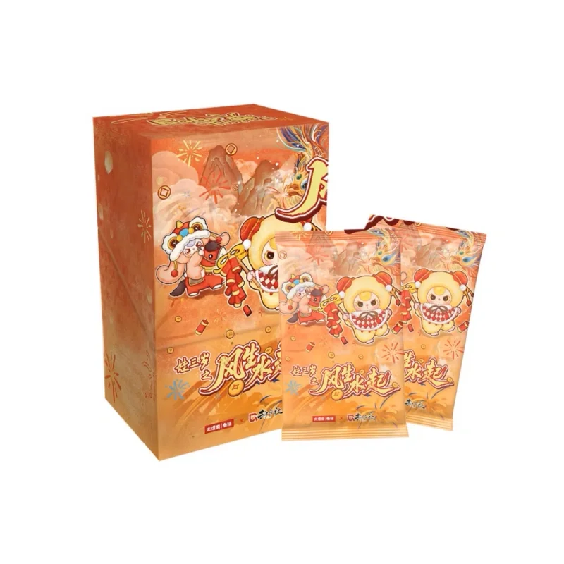

Official Baby Three "Wind Rises Water Flows" Collectible Card Blind Box Chinese Theme Cards Mystery Box Limited Luck Gift Set