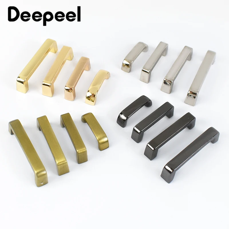 10Pcs 20/26/31/38mm Metal Buckles Fashion Bag Arch Bridge Hanging Hooks Screw Connector for Bags Strap DIY Leather Crafts H5-2