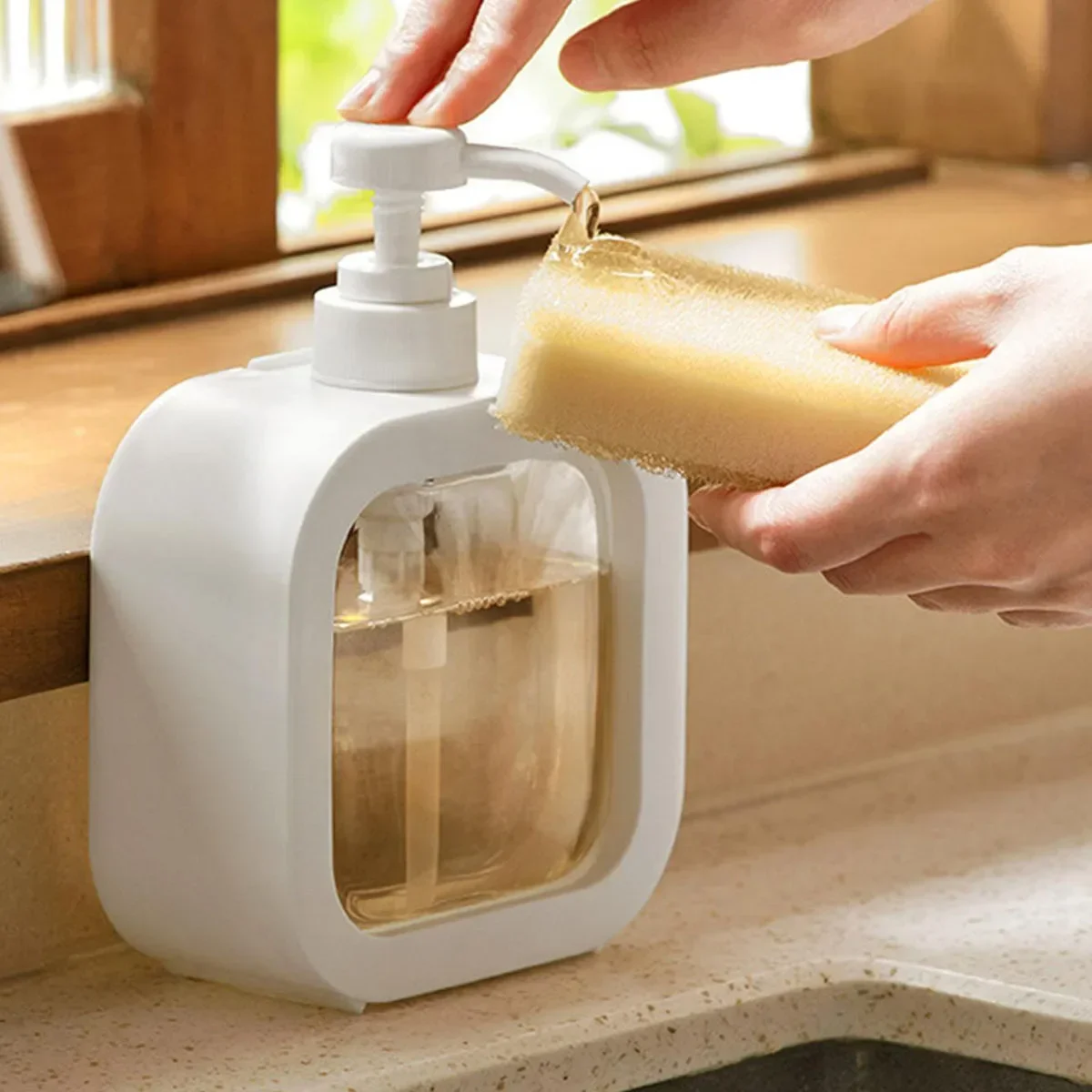 Botella de preparación de desinfectante de manos para baño, botella de preparación vacía, accesorios de baño, artículos para el hogar