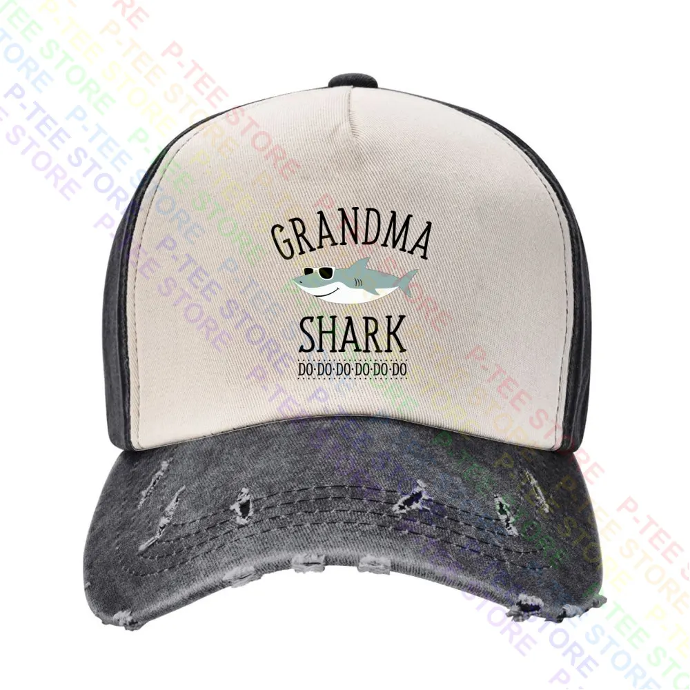 

Grandpa Shark Baseball Cap Snapback Caps Knitted Bucket Hat