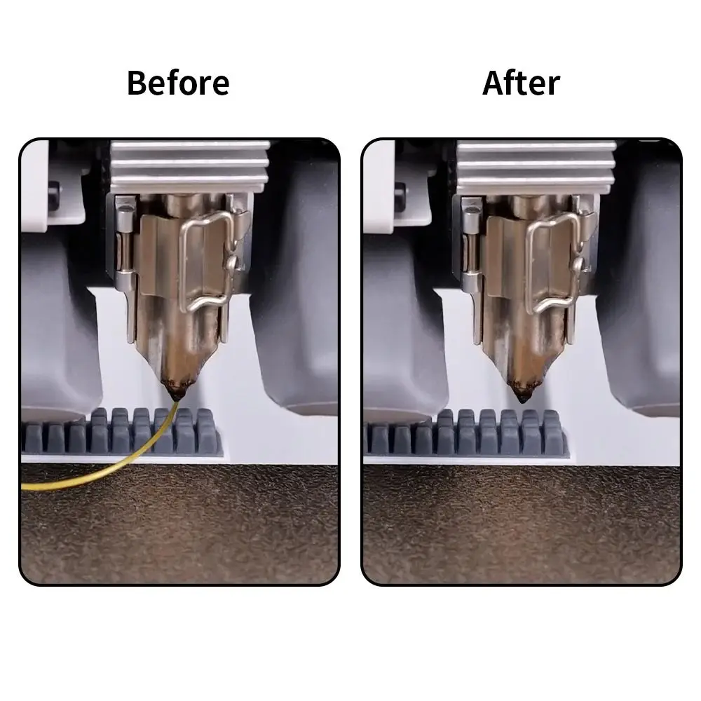 6Pcs Labor a1/A1 3D Drucker Düse Pinsel Mini Wischer Hohe Temperatur Widerstand Düse Silikon Pinsel Ersatz für Bambu