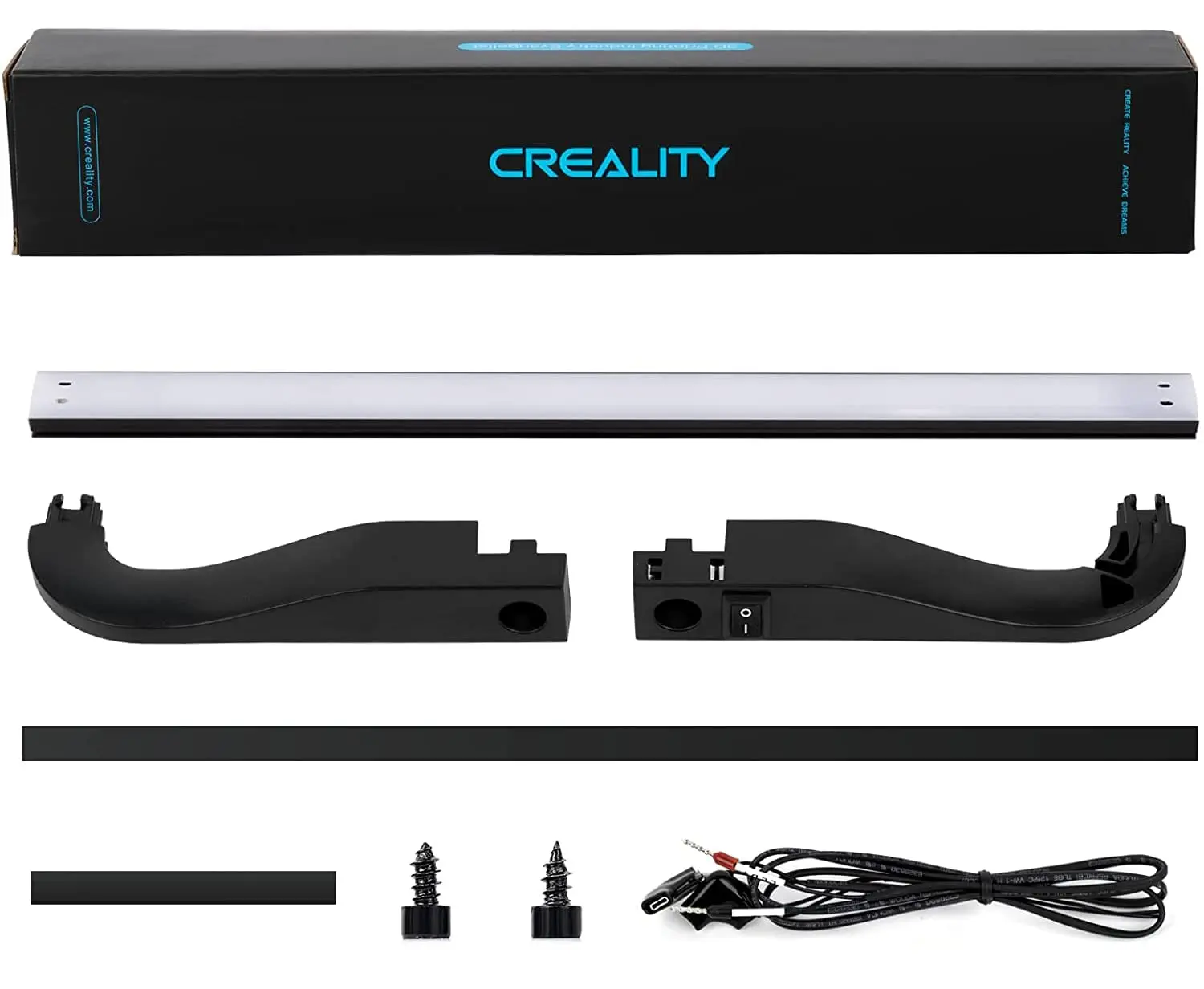 

CREALITY 3D Printer Part Ender-3 V2 Neo LED Light Bar Kit 24V/5W for Ender-3 V2 Neo/Ender-3/Ender-3 Pro/Ender-3S/Ender-3 V2