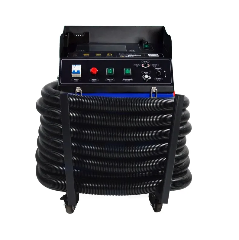 Professional air Conditioning Duct Pipe Cleaning Machine with Brushing Vacuum Camera