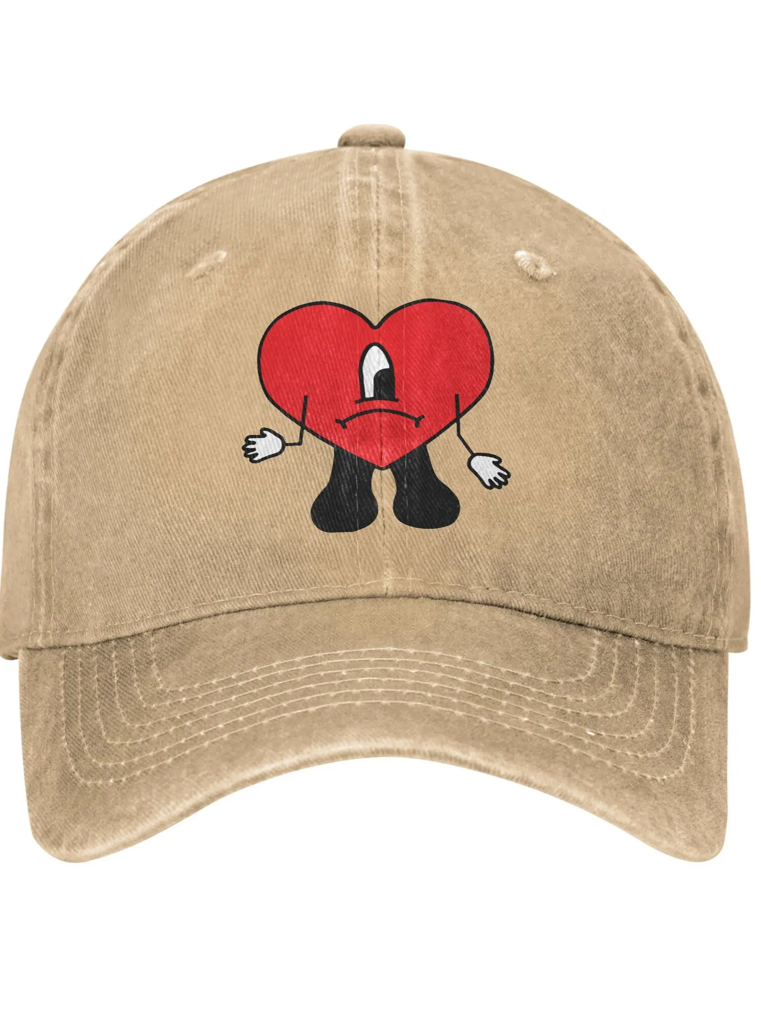 Casquette de Baseball Bad Bunny Merch unisexe, chapeaux à la mode, chapeau de camionneur réglable