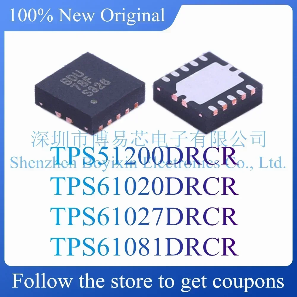 

TPS51200DRCR TPS61020DRCR TPS61027DRCR TPS61081DRCR Standard version