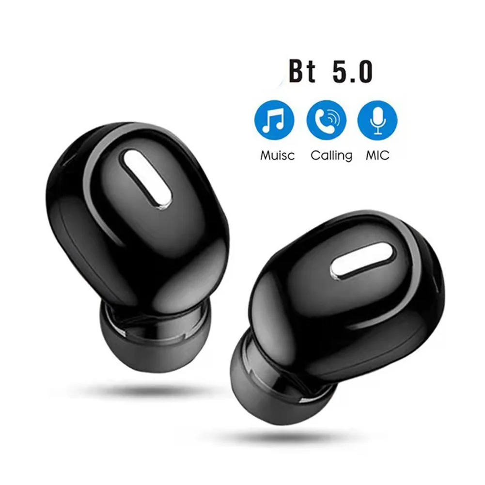

X9 Wireless Headphones Noise Canceling Earbuds Mini Sleeping Headphones Stereo Sound Earphones With Built In Mic Headphones