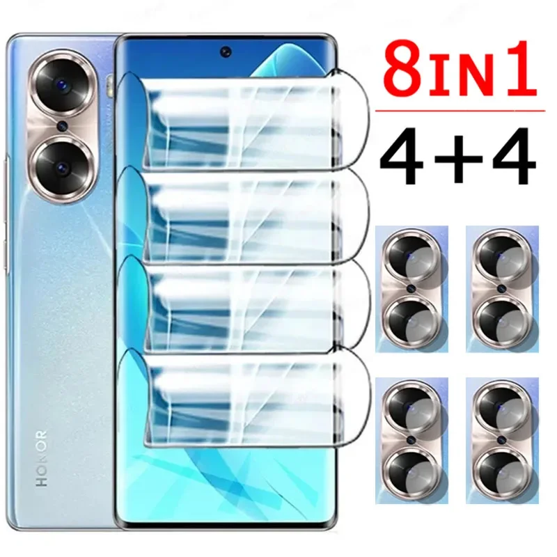 

8IN1 Hydrogel Film For Honor 90 Lite 80 70 60 50 100 Pro Camera Screen Protector For Honor Magic 5 6 Lite 4 Pro X8A X9A X7A Film