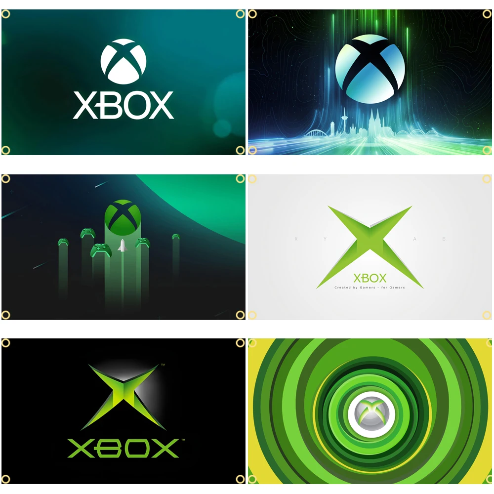 

3x5 Ft Xboxs game Flag Polyester Digital Printed Banner Decor For Decoration