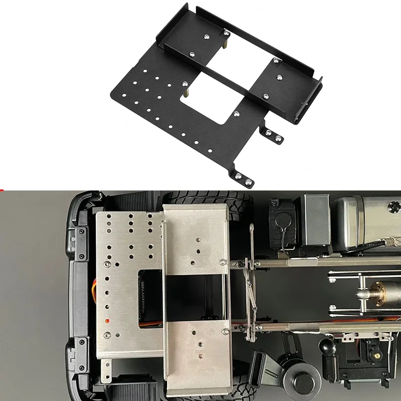Metal Second Floor Slab Cockpit Floor for Tamiya RC Dump Truck for Tamiya 1/14 RC Truck for SCANIA 770S for Volvo for ACTROS