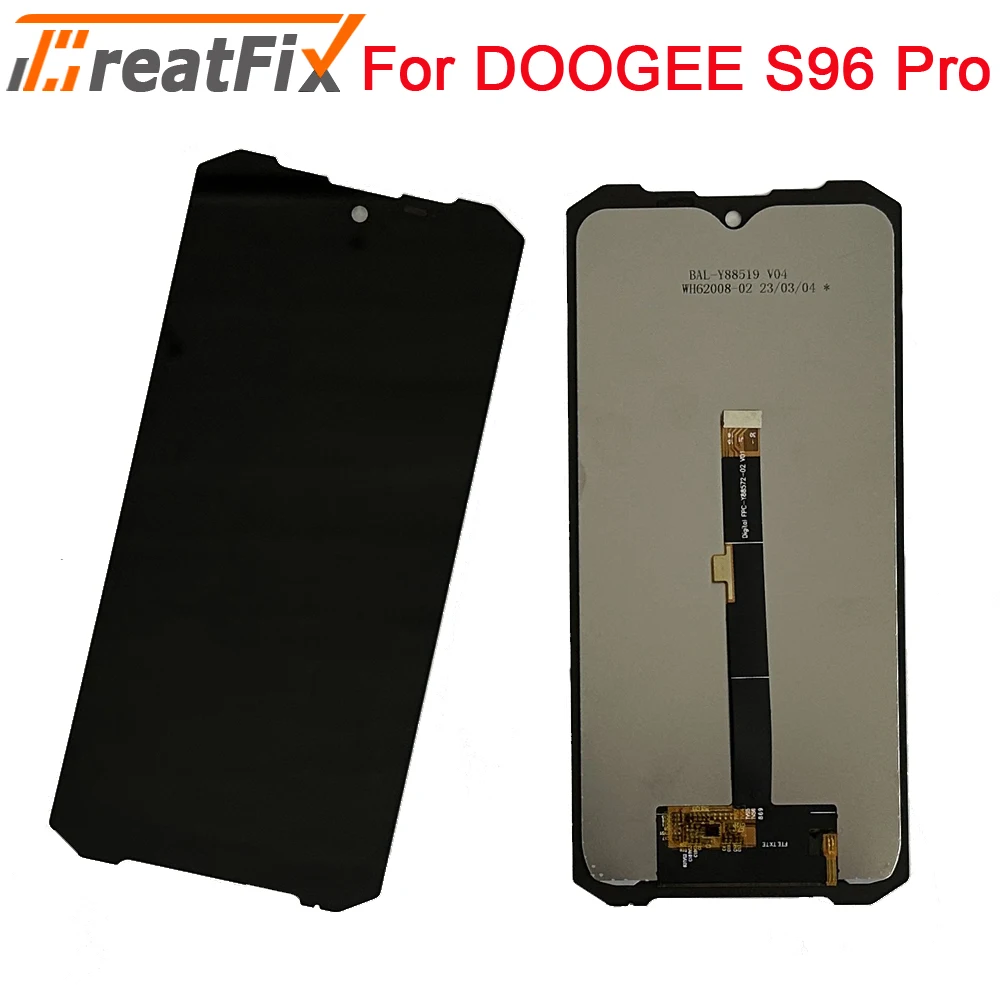 Original For Doogee S96 Pro LCD Display Touch Screen Digitizer Assembly For Doogee S96 Pro LCD Doogee S96Pro LCD Display