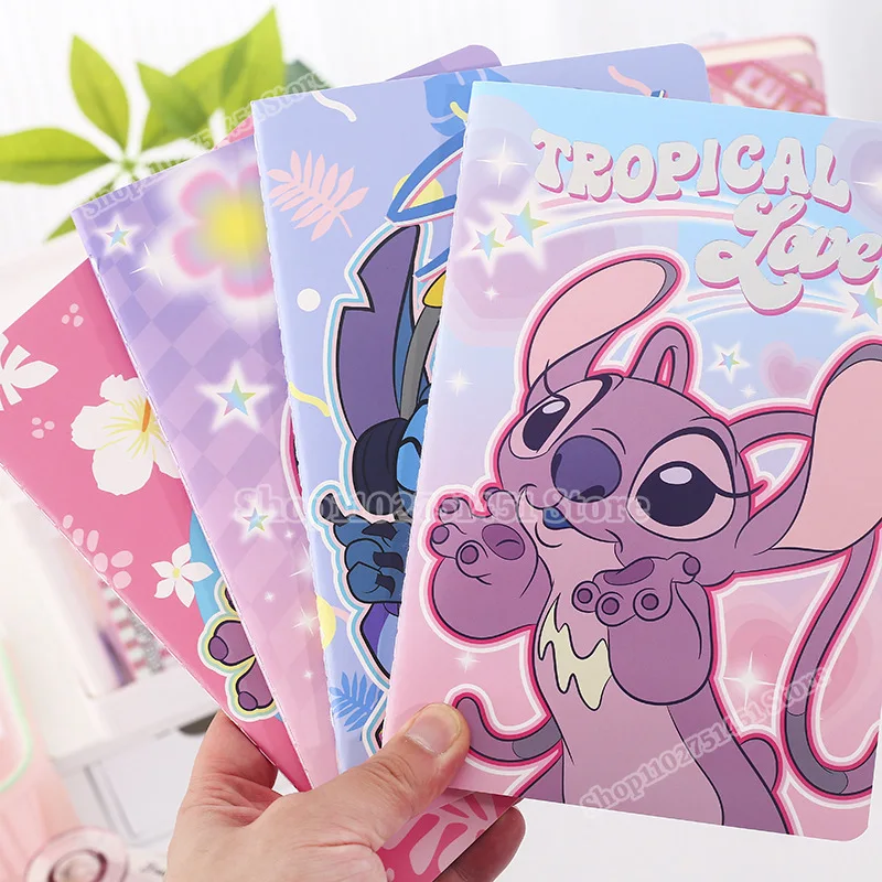 Śliczne notesy Disney Stitch Bloki do pisania dla dzieci Dziennik dla dzieci Planner Książki A5 Lilo & Stich Draft Diary Artykuły szkolne Prezent