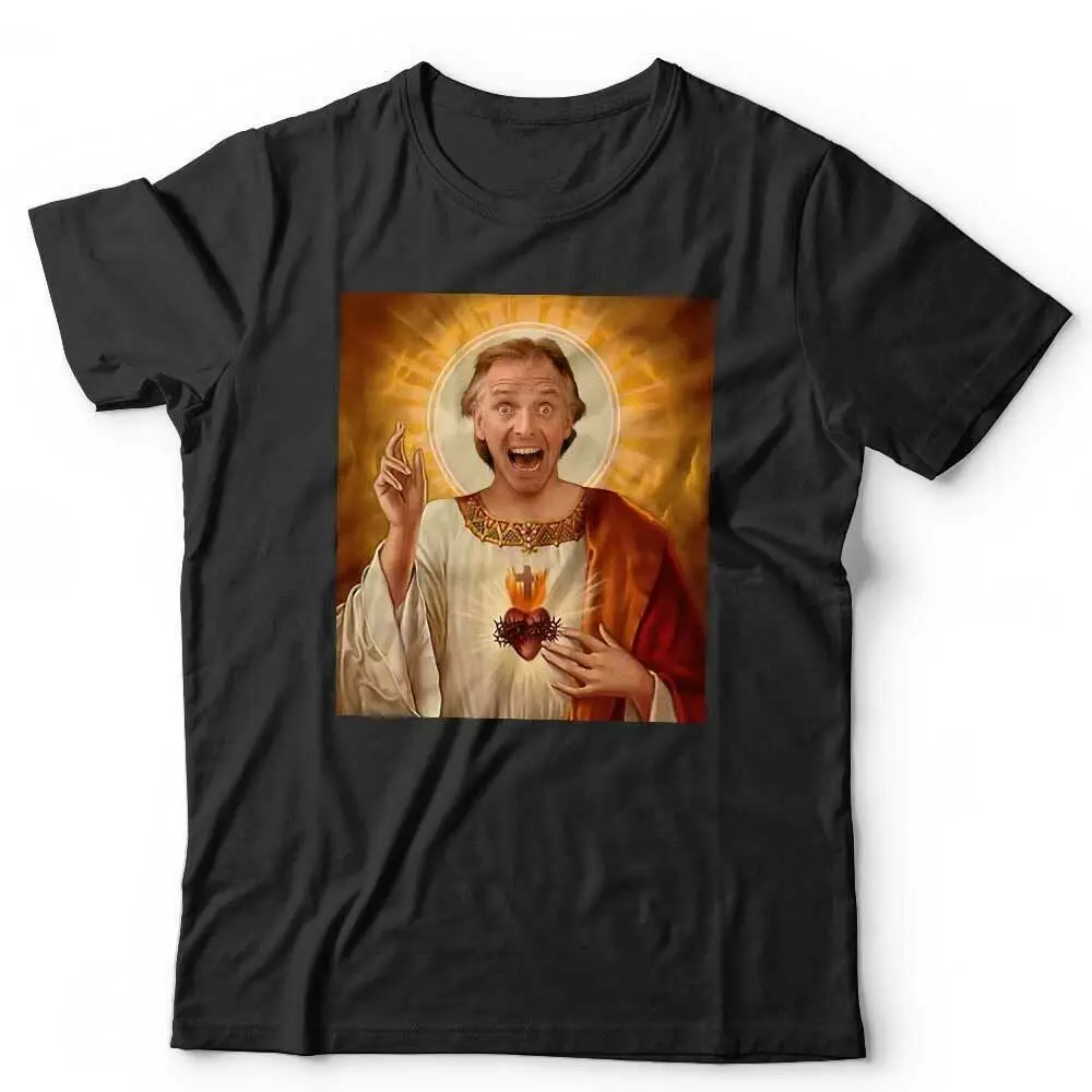 

Jesus Rik Mayall Tshirt Unisex & Kids Young Ones Funny Bottom Drop Dead Saint