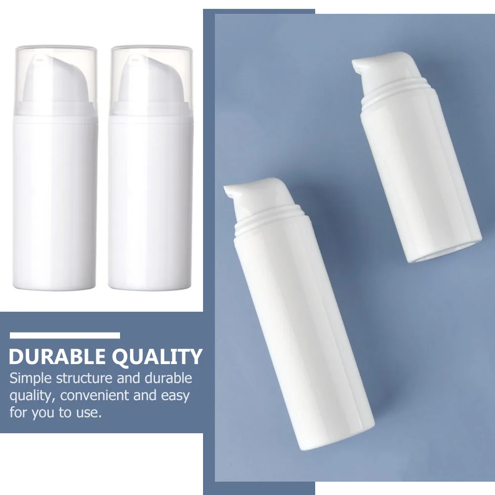 Botellas de vacío portátiles a prueba de fugas, subcontenedores para cosméticos, champú, aceites esenciales, dispensador de loción rellenable, crema, 4 Uds.