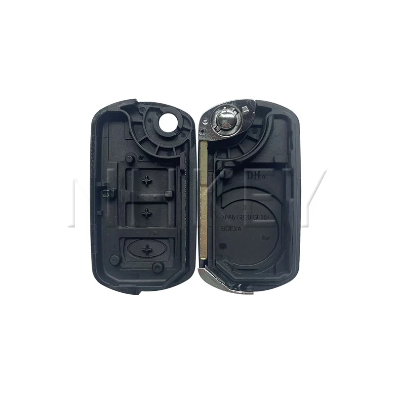 NH KEY For Land Rover For Discovery 3 LR3 For Range Rover For Sport For Vouge 2005-2010 3Buttons Flip Remote Car Key Shell Case