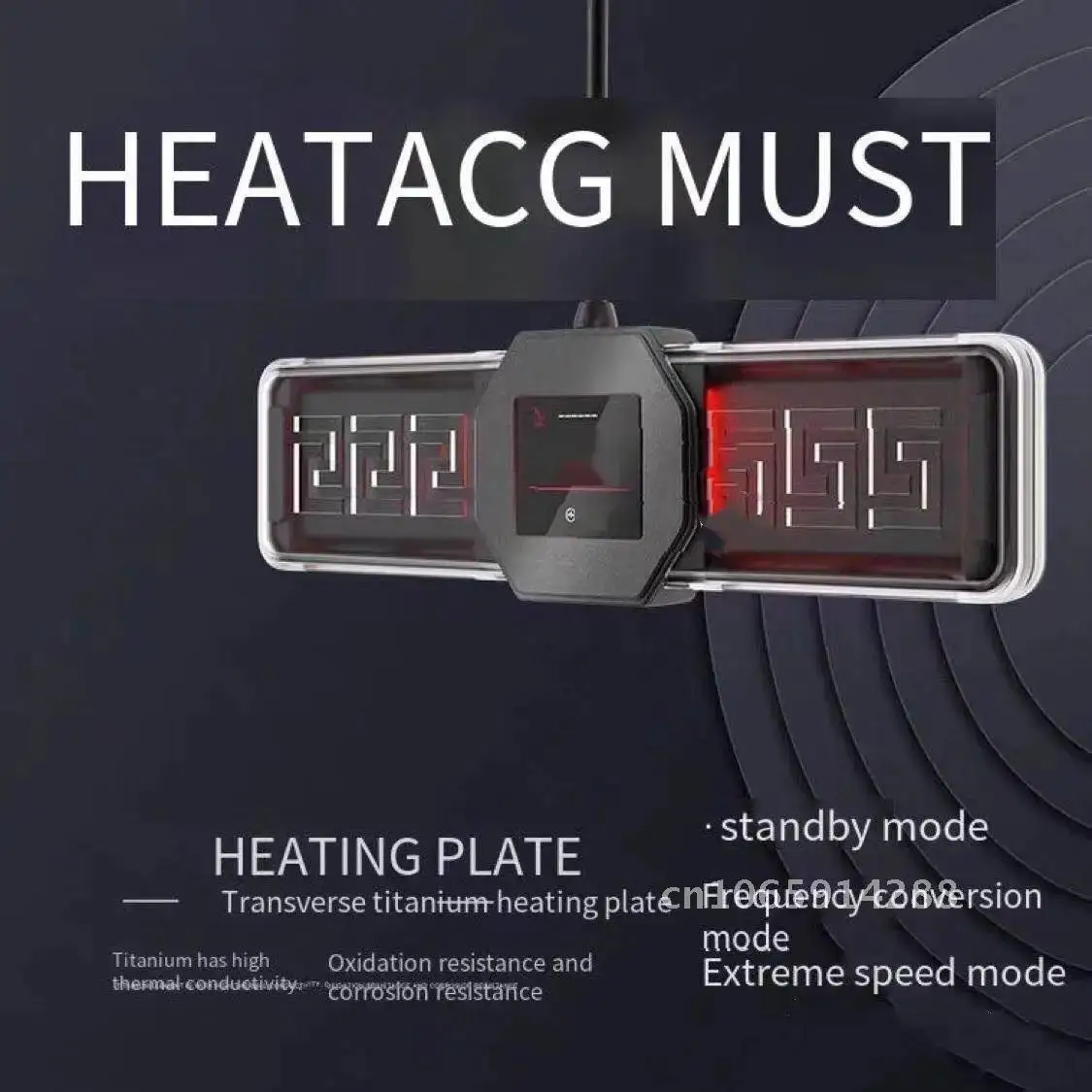 

High-power aquarium heater, automatic constant external heating rod, accessori heating aquarium temperature frequency conversion