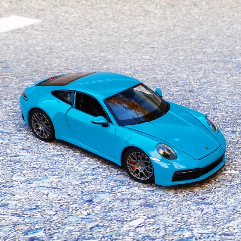 Welly 1:24 Porsche 911 Carrera 4S Alloy Sports Car Model Diecasts