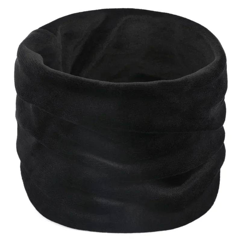 

Scarf, Thick Wool Collar, Knitted Ring Solid, Cotton, For Boys Girls Children Baby, Winter Warm