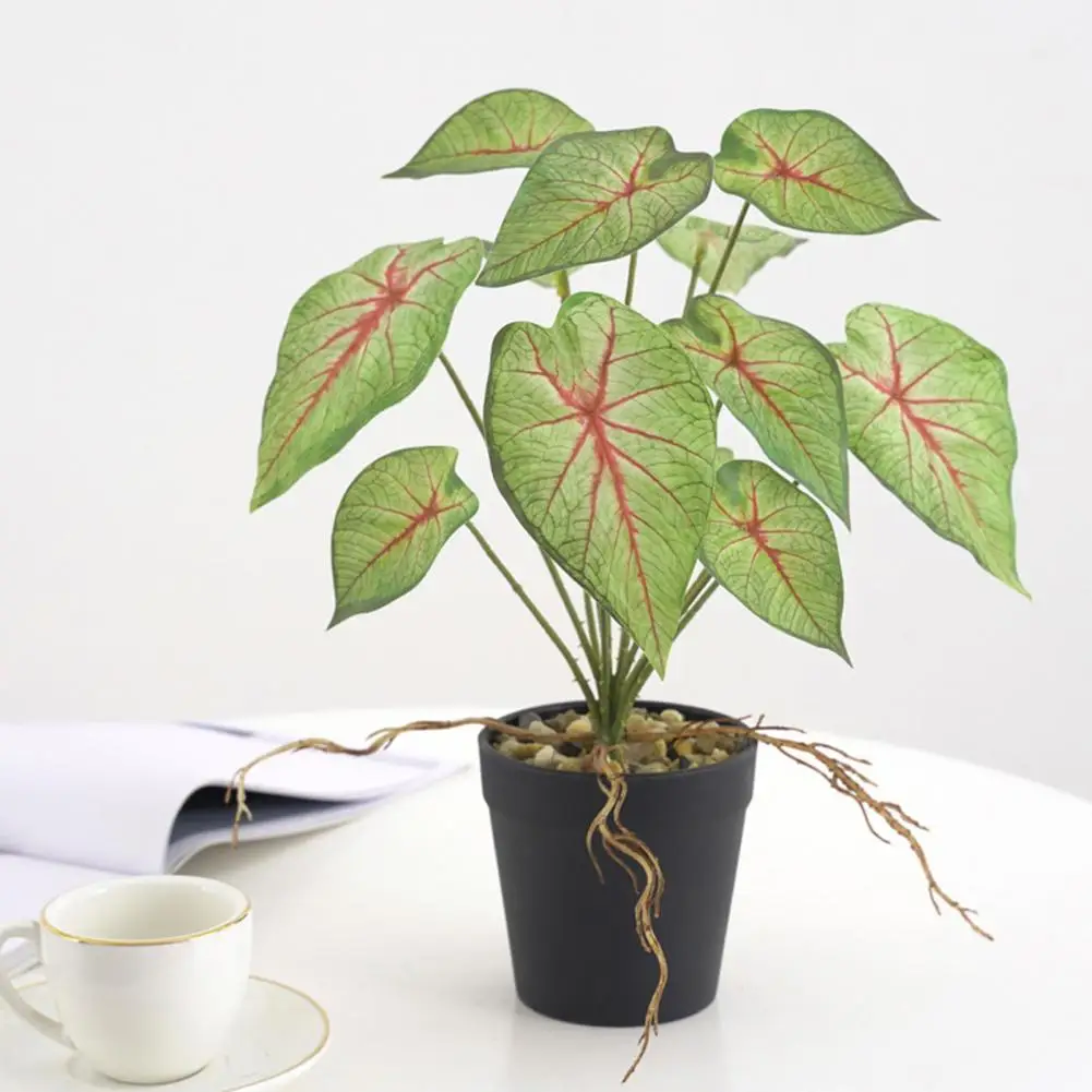 Home Decor Artificial Plant Nature-inspired Artificial Plants Realistic Non-withering Artificial Plant Pot Indoor Outdoor