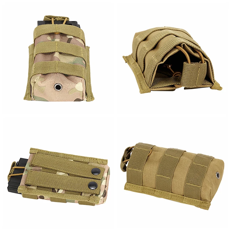 Pakiet Walkie-Talkie Molle Mag Pouch Hunting Tactical Single Rifles Magazine Pouches Bag Cartridge Clip Pouch Guns Holsters