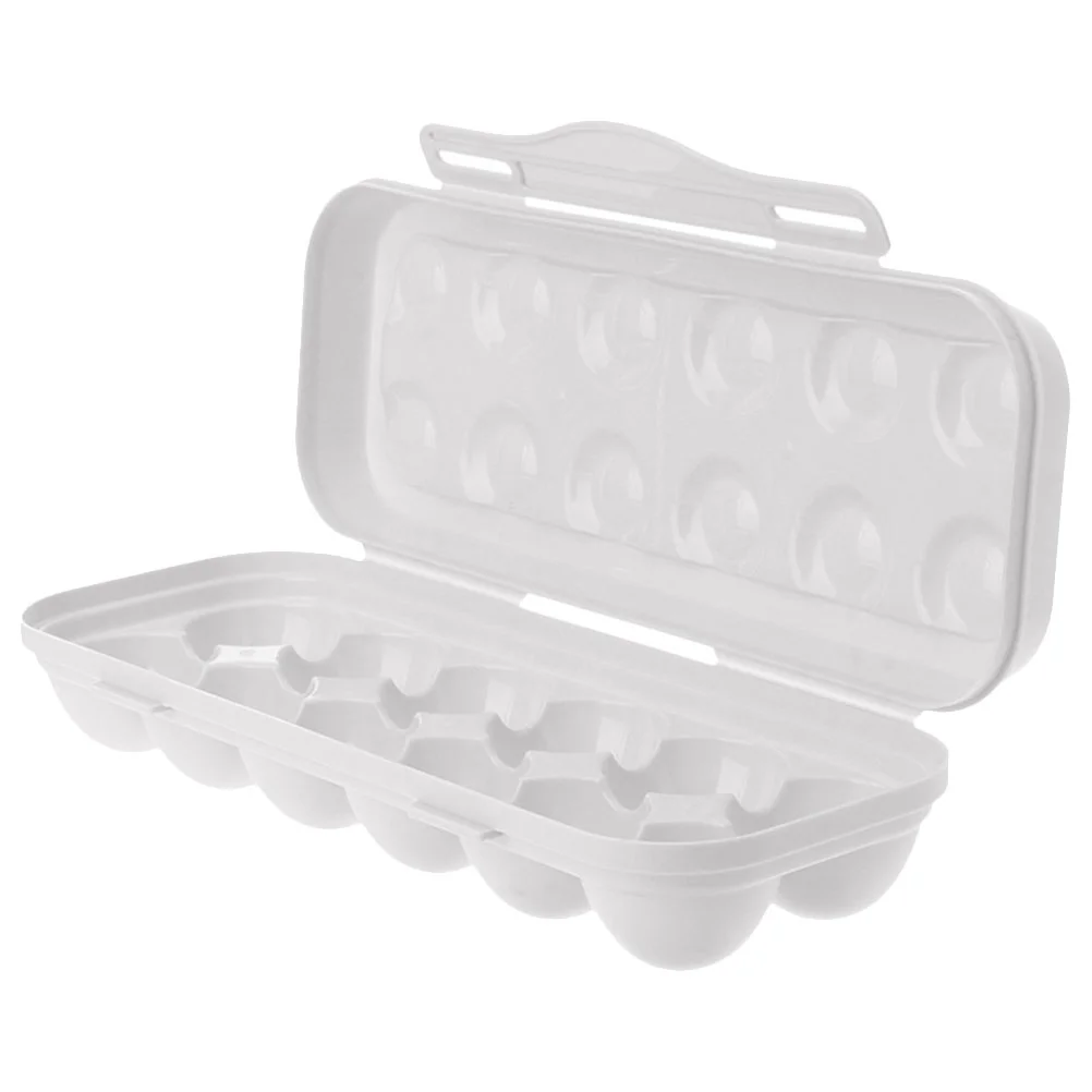 Anti-collision Damage Chicken Egg Holder Dispenser for Refrigerator Dining Room Organizer Fridge Bin Container Plastic