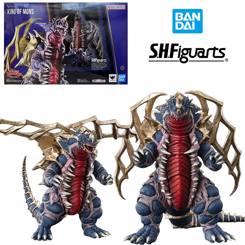 Bandai S.h.figuarts King of Mons Ultraman Gaia Anime Original Action Figure Model Kit Children's Toy Birthday Gift Collection