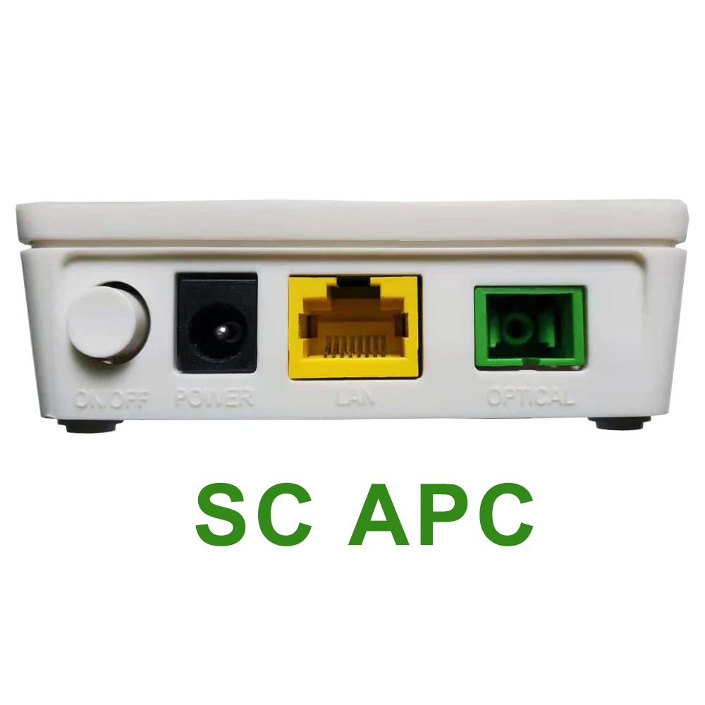 

Топ 20 шт. EG8010H GPON ONU ONT с одним портом 1GE, применяется к режимам FTTH, интерфейс SC APC, английская версия без питания