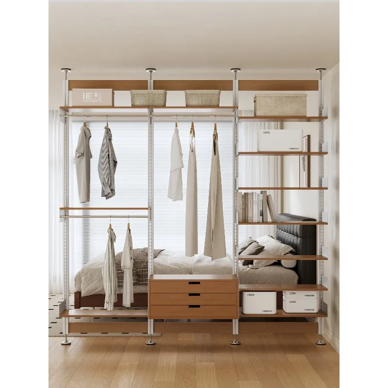 

Cloakroom, bedroom, indomitable coat rack, small apartment porch partition, shelf display rack