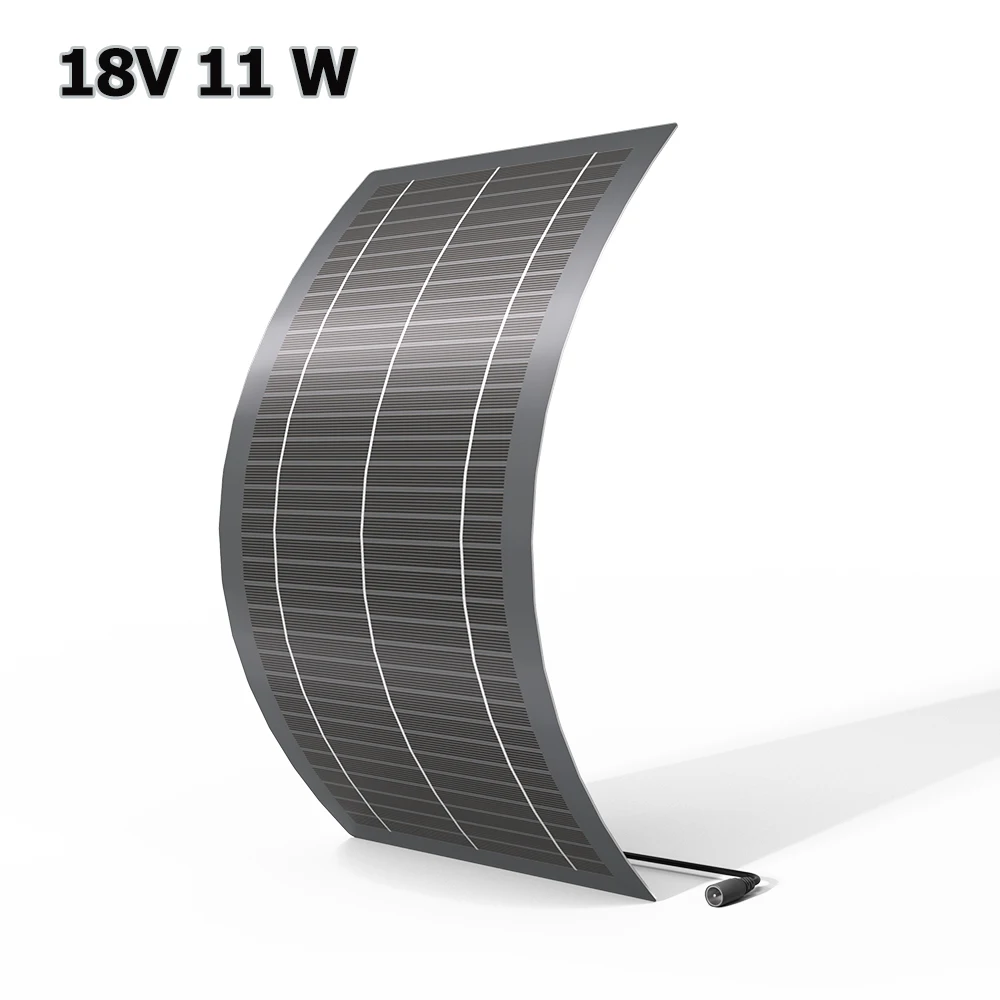Tragbares Solarpanel 18V 10W Solar-Ladegerät Flexibles Solarpanel Monokristalline Zelle Outdoor Handy Solarstrombank Auto Batterieaufladung Auto Batterie aufladen Solar panel charger
