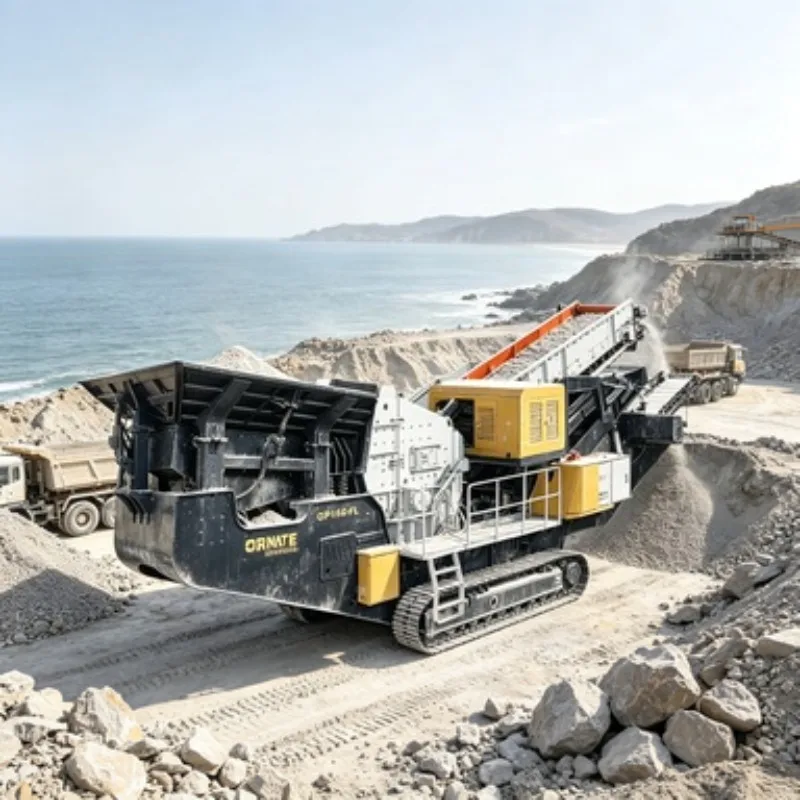 High Efficiency All Terrain Crawler Jaw Mobile Crushing Station Intelligent Control Rock Breaker for Mining Ore Coarse Crushing