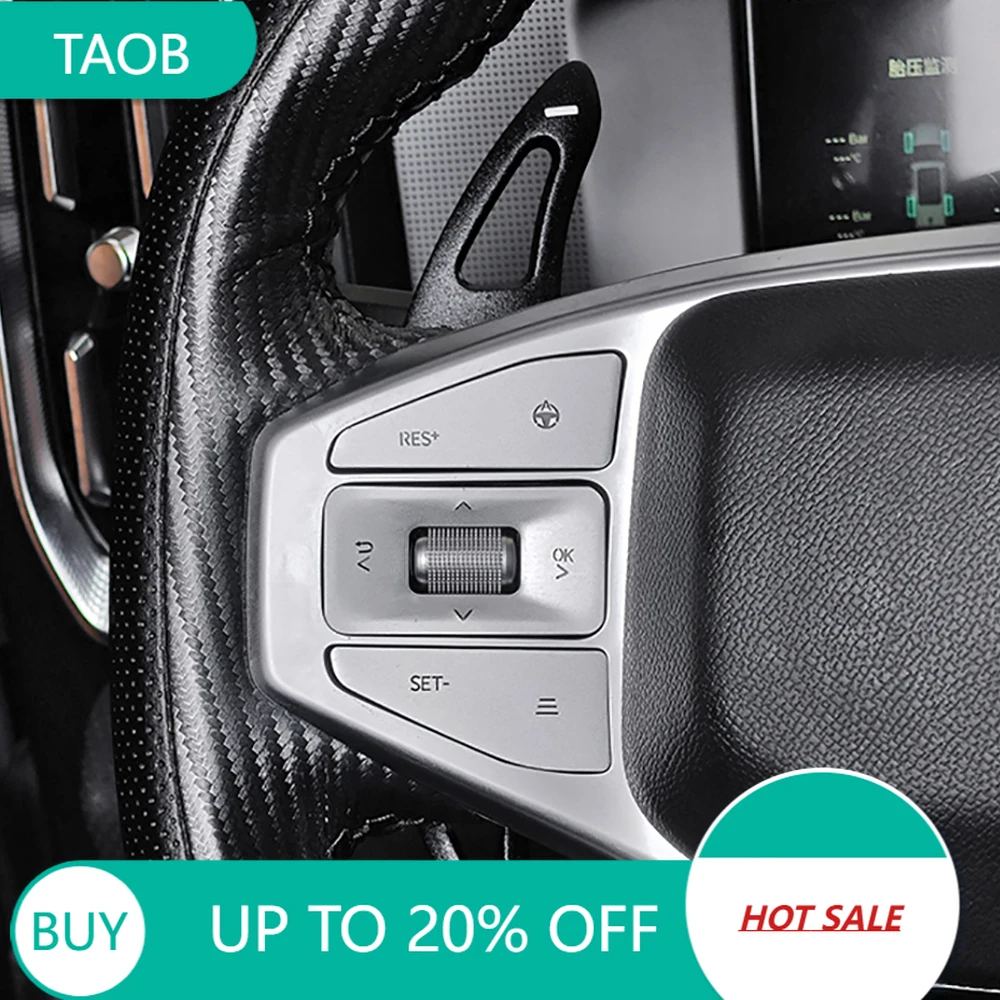 New High Quality Steering Wheel Shift Paddles Extended Aluminum Alloy Interior Decoration Modification Accessories For Chery Je