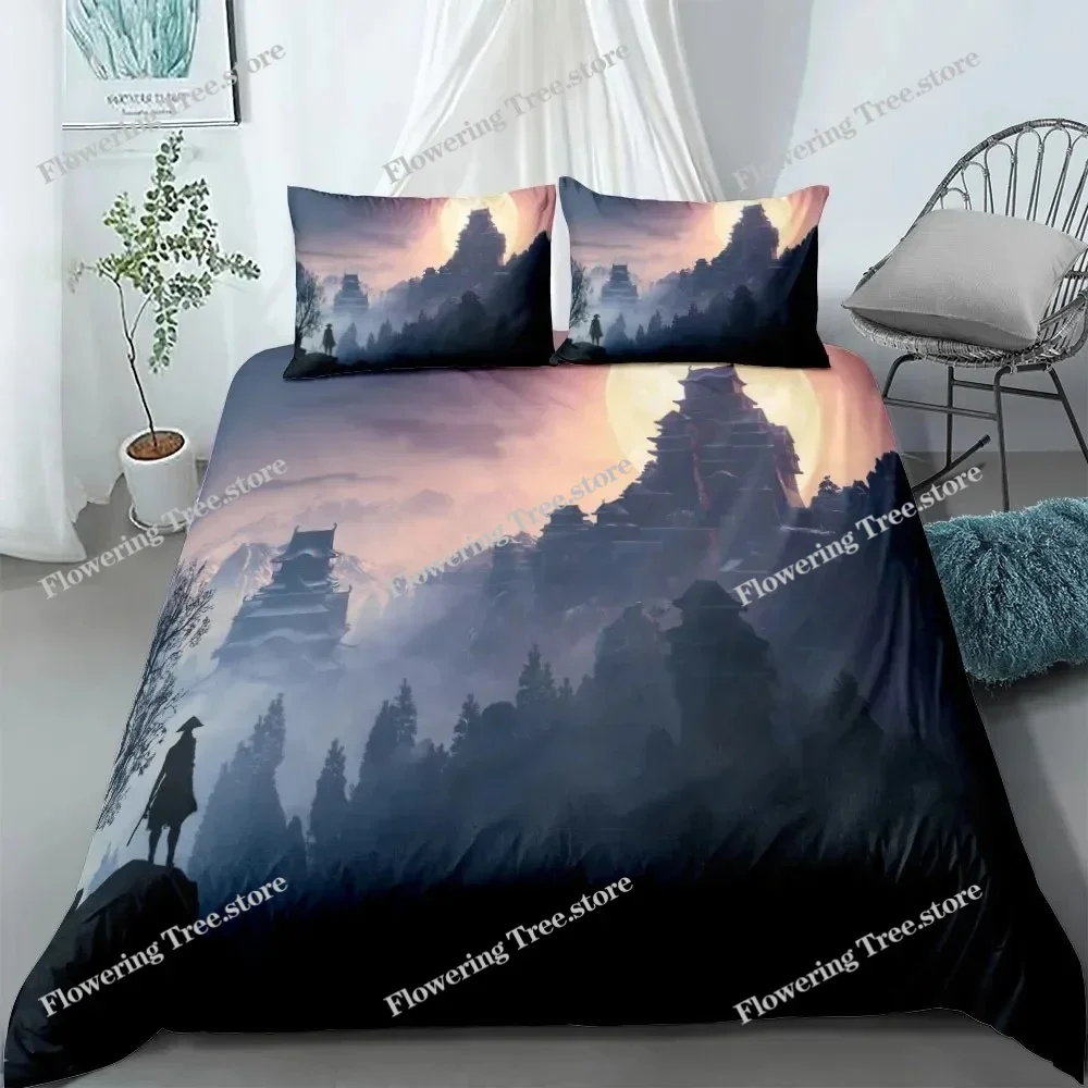 

Summer Palm Trees Bedding Set King Queen Double Full Twin Single Size Duvet Cover Pillow Case Bed Linen Set
