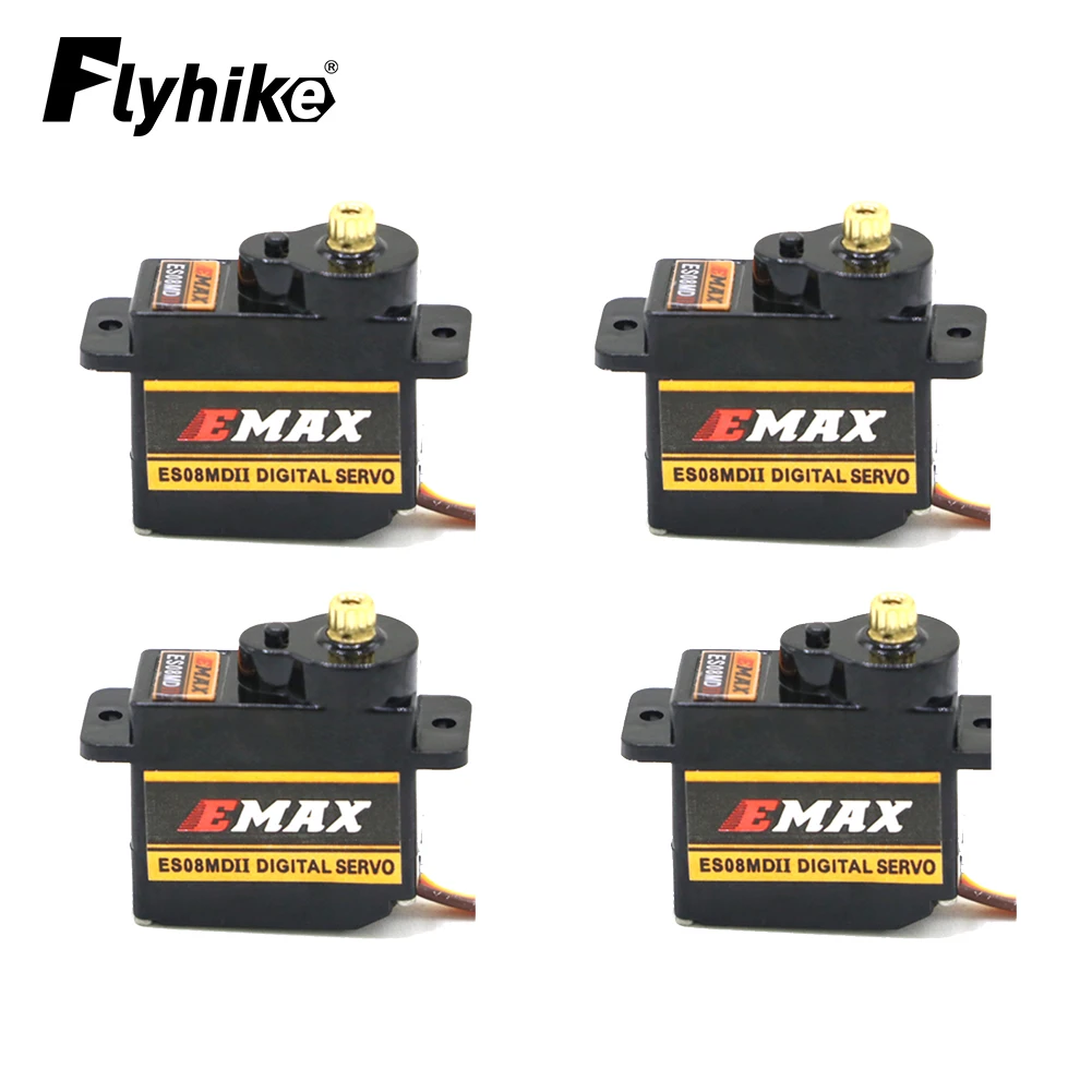 

1/4pcs EMAX ES08MDII Metal GEAR Digital Servo For Rc Airplane