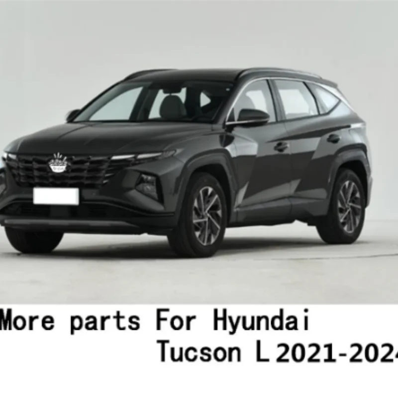 

Car Styling Body Cover Trim ABS Front Head Fog Light Hood Lamp Frame Sticker Eyebrow For Hyundai Tucson L 2021 2022 2023 2024