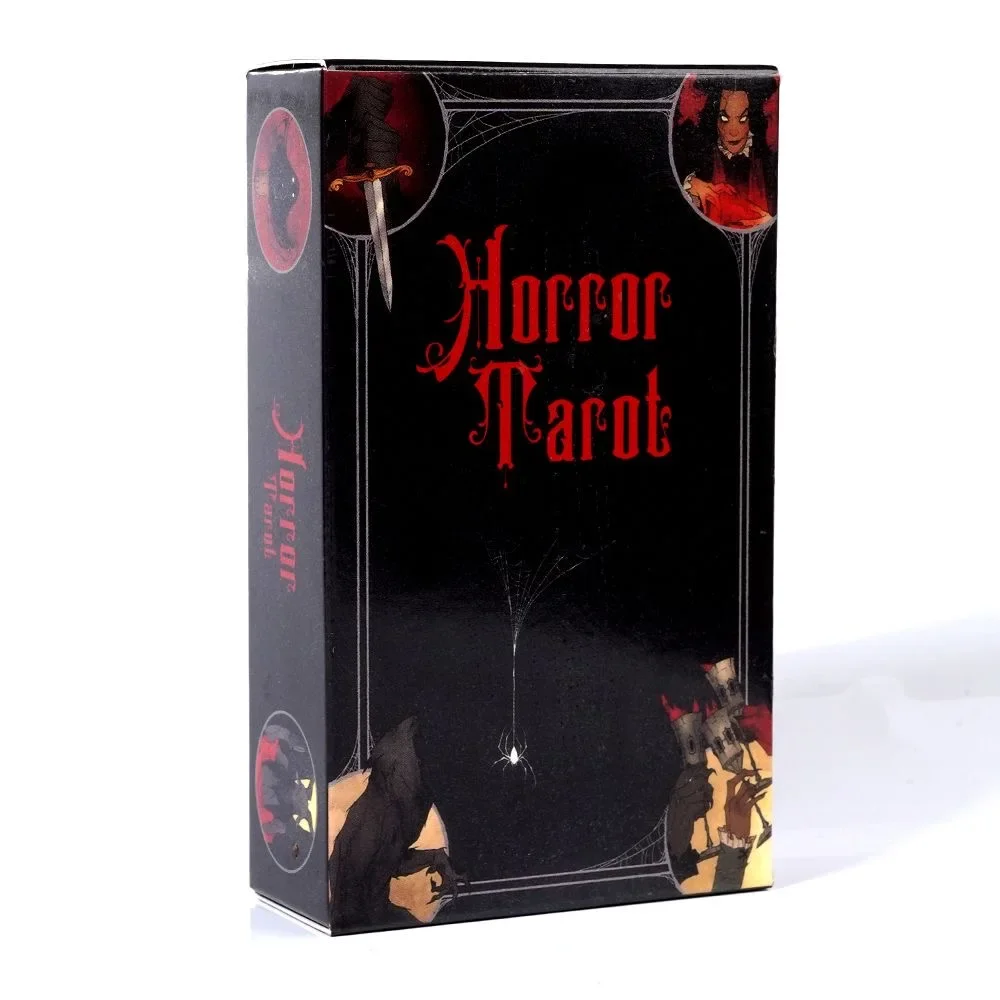 1Pcs Horror Tarot Horror Tarot English version of the spot foreign trade hot card table games