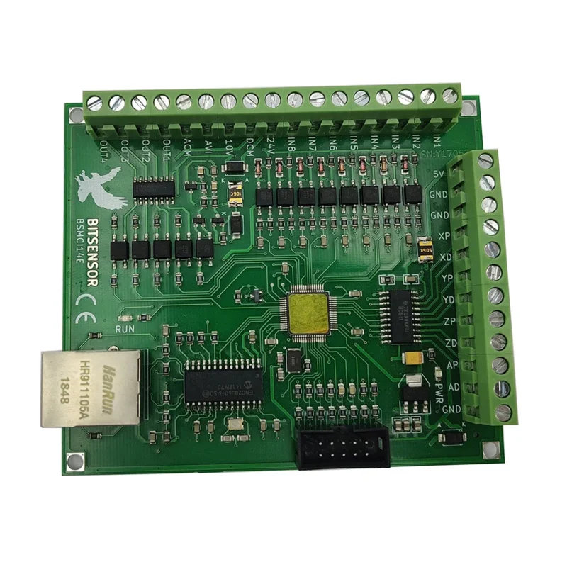 Mach3 Tarjeta de control de movimiento de 4 ejes, controlador de máquina de grabado y fresado, interfaz Ethernet CNC