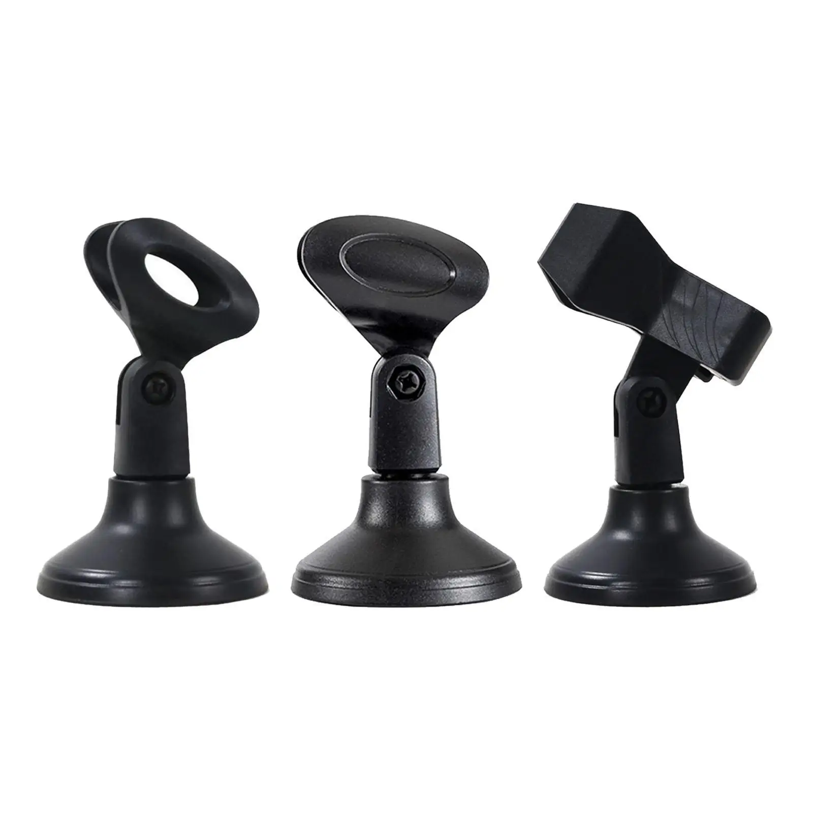 Tabletop Mic Stand Portable Versatile 5/8 Screw Microphone Stand for Party Table Interviews Concert Performances Home Office