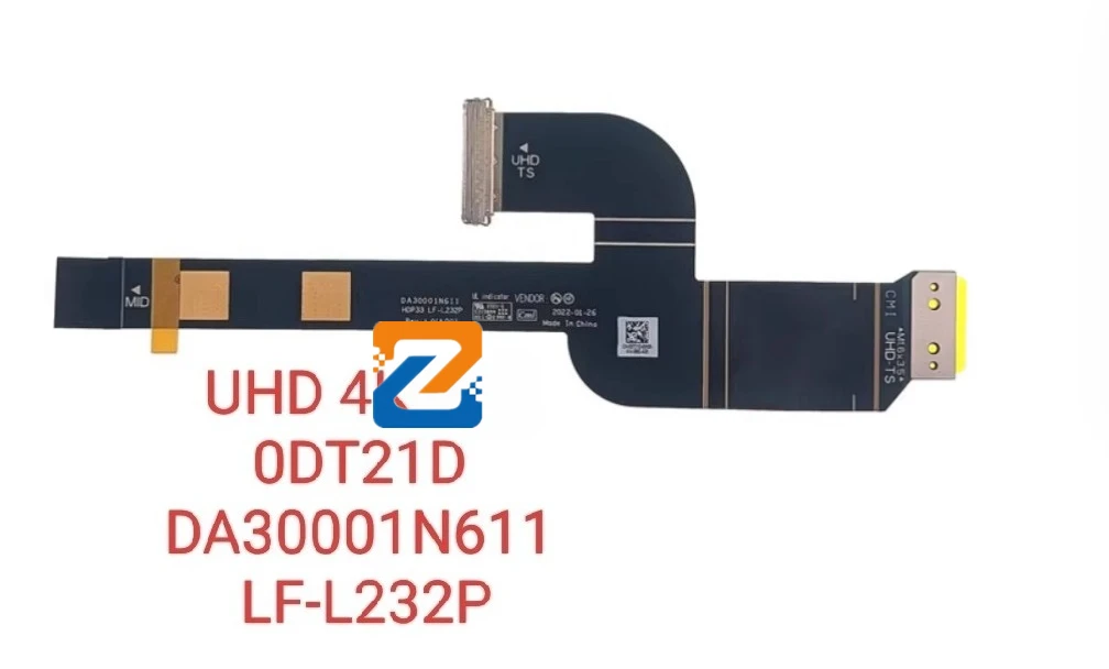 

FOR Dell XPS 13 9315 UHD 4K Touch Screen Cable 0DT21D DA30001N611 LF-L232P