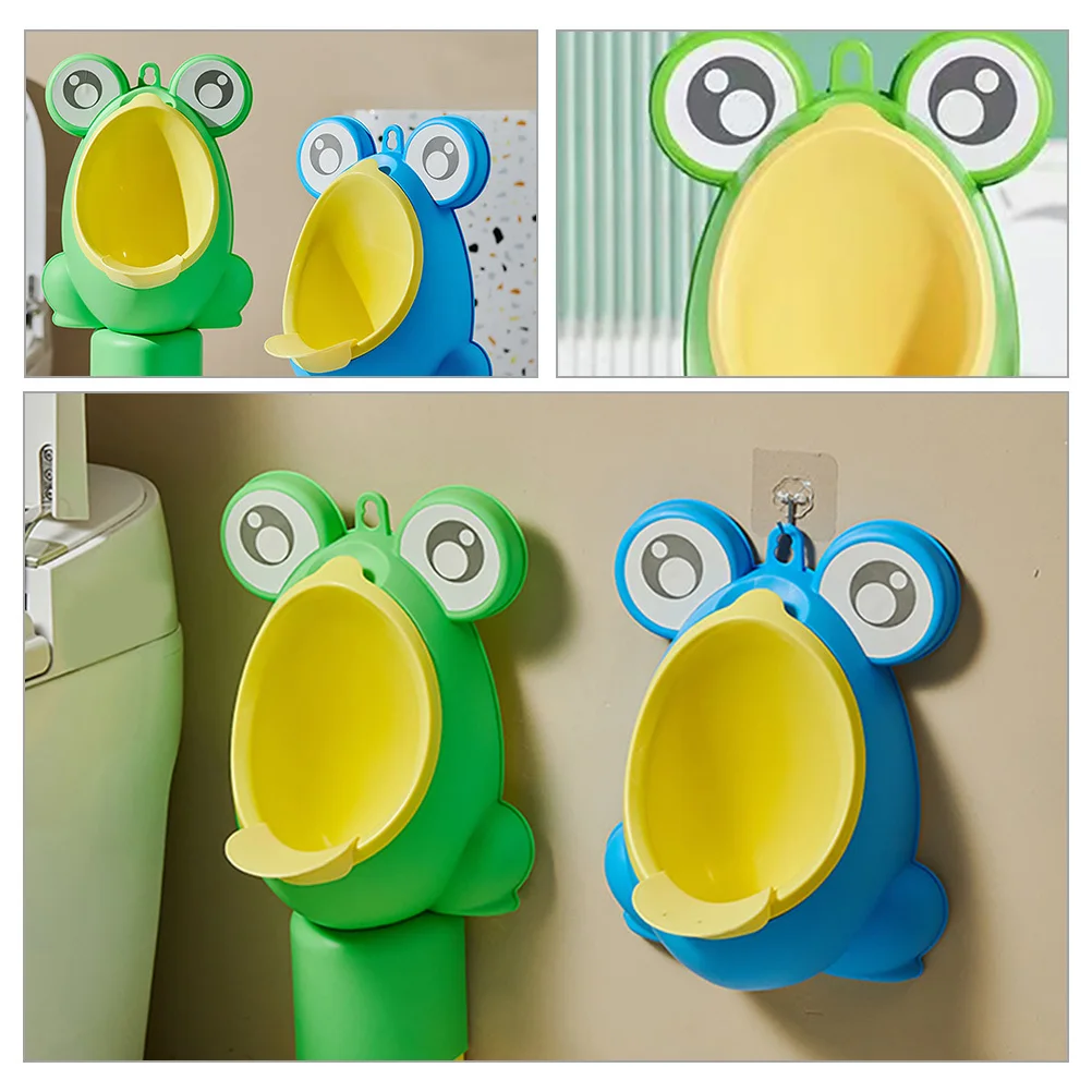 

Standing Urinal for Boys Cartoon Design Rotating Water Wheel Easy Clean PP Potty Training Urinal Hanging for Toddlers