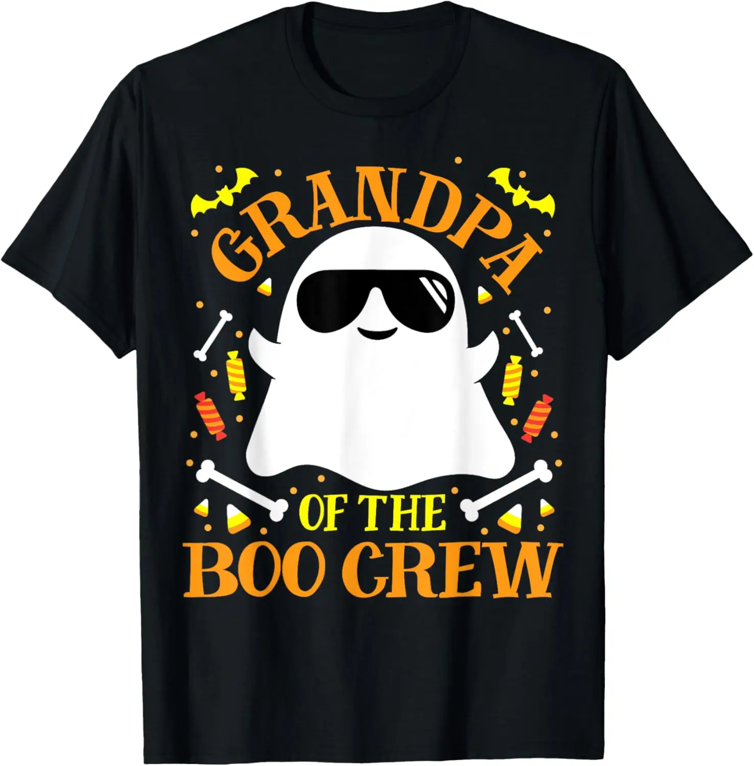 

Одинаковый семейный комплект Grandpa Boo Crew Ghost, футболка для папы на Хэллоуин