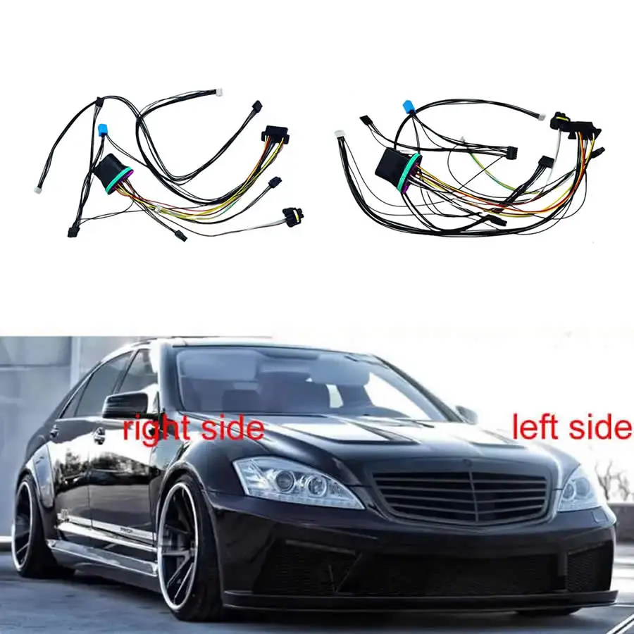 

For Benz S-Class W221 S350 2010 2011 2012 2013 Replace Headlight Wiring Harness Internal Wire Harness Plug