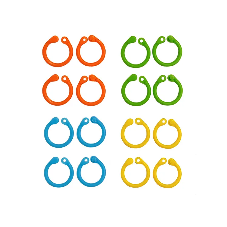 50pcs Locking Stitch Markers round Shaped Stitch Holder DIY Needle Arts Craft Knitting Crochet Weave Sewing Tools