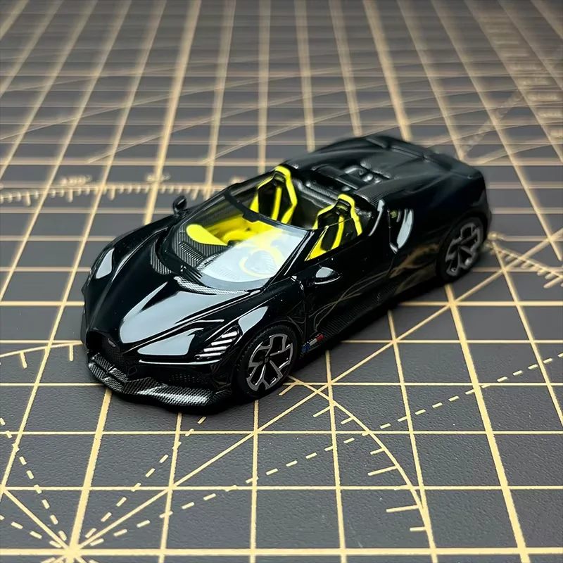 

Модель автомобиля MINI GT 1:64 W16 Mistral из сплава, статическая коллекционная модель, украшение, праздничные подарки, игрушки