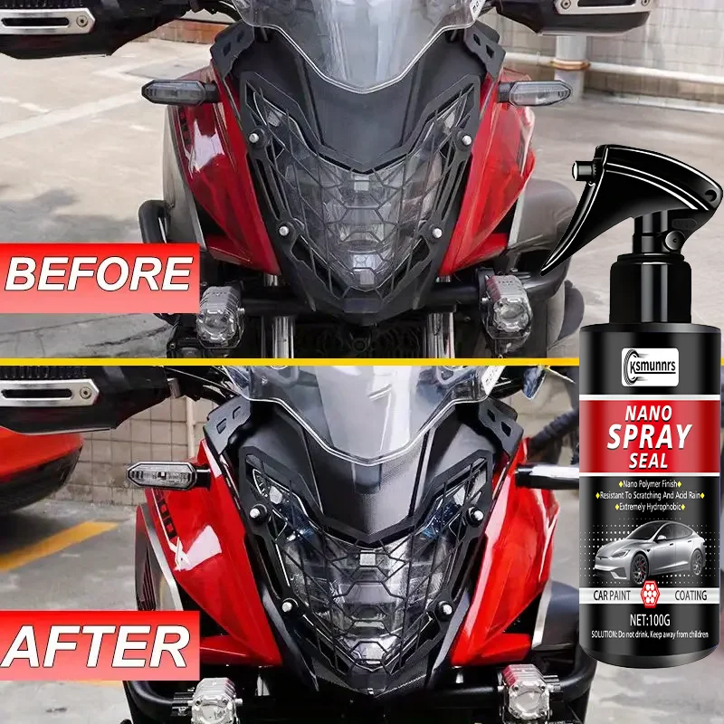 

Универсальный спрей для защиты мотоциклов премиум-класса, нанопокрытие для поверхностей мотоциклов — подходит для различных аксессуаров для мотоциклов