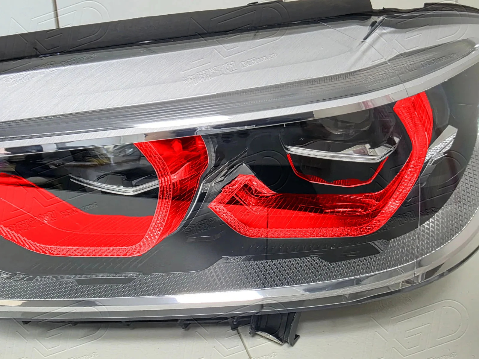 RGBW LED Borads With for BMW 2017-2020 5' G30 G31 G38 F90M5 6‘ G32 GT Fits Adaptive Headlight view 6