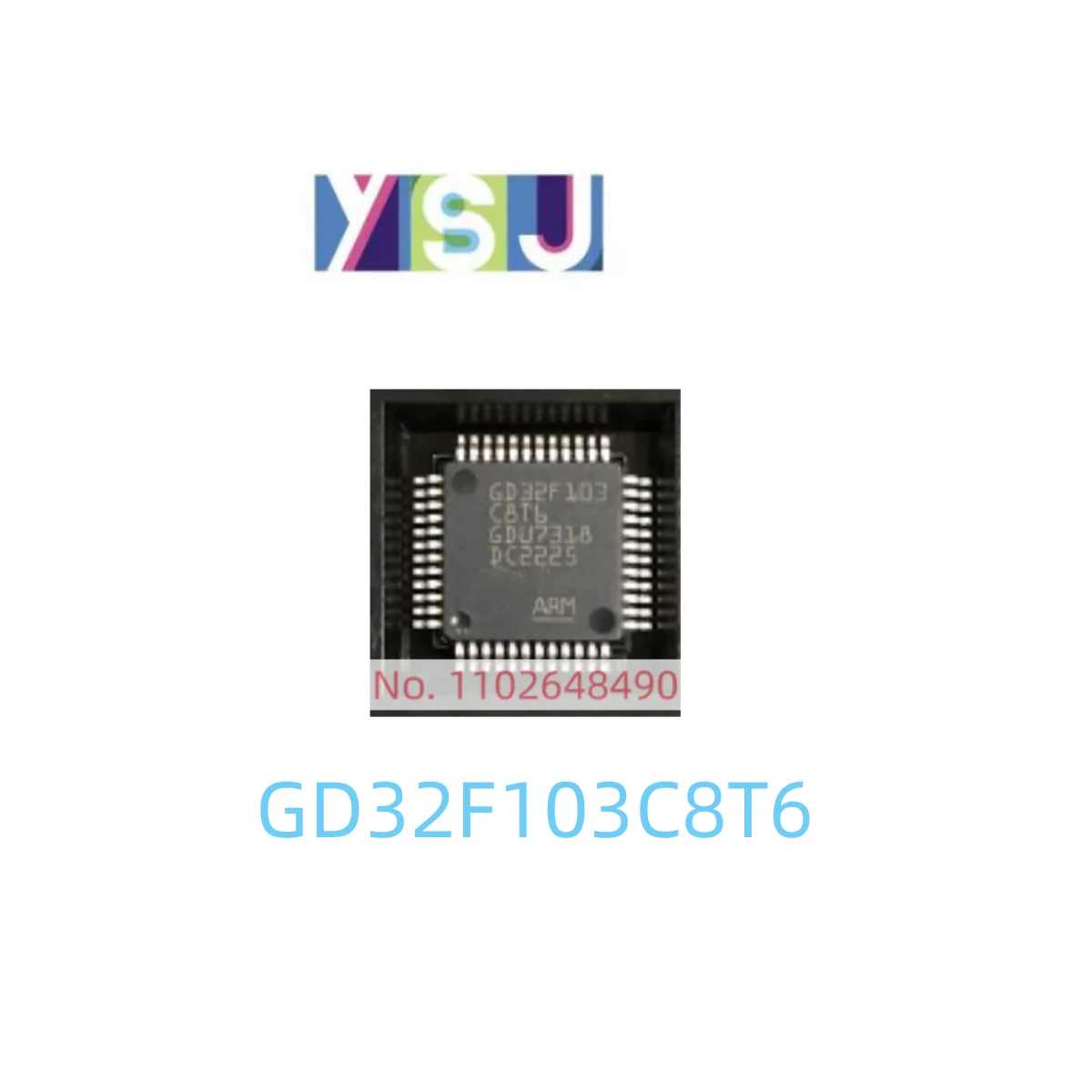 

GD32F103C8T6 IC Brand New Microcontroller EncapsulationLQFP48