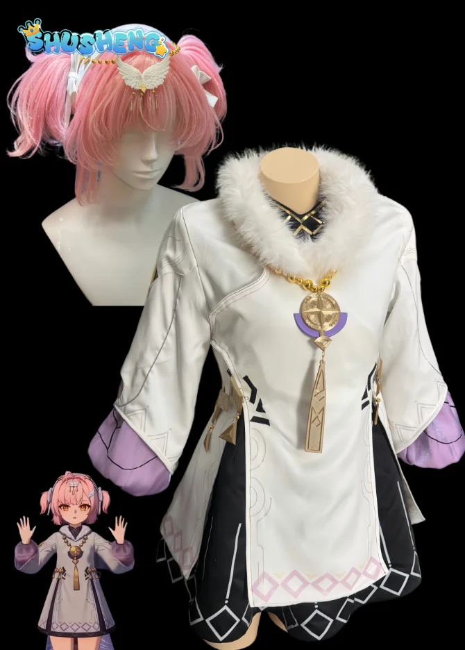 Game Cosplay Series: Wuthering Waves-（Aemeath/Child Aemeath） Cosplay Costume full set Shushengcos